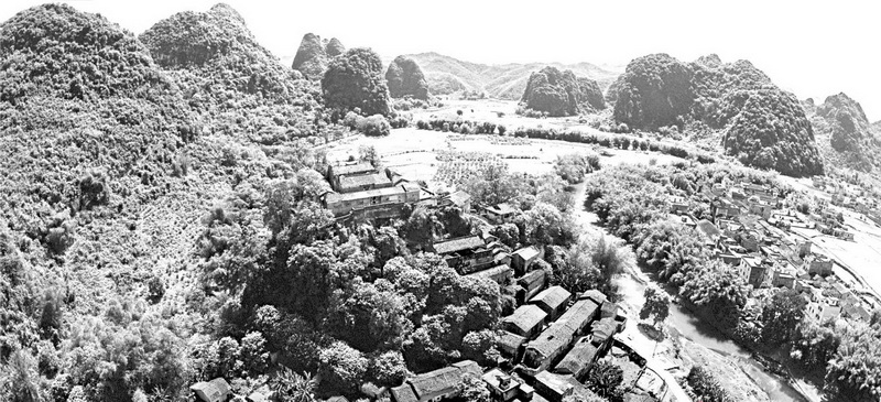 英西峰林景區(qū)彭家祠。