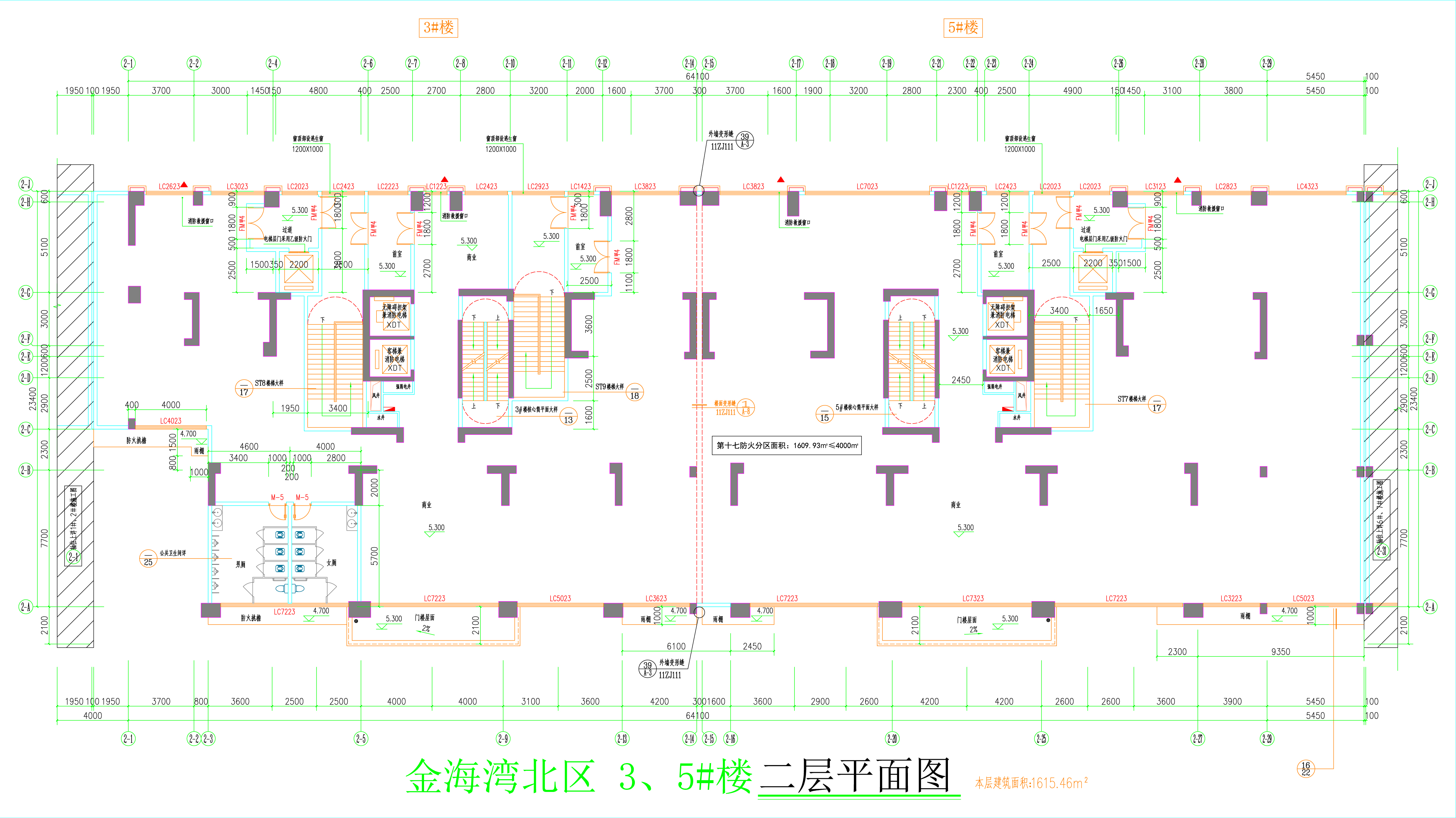 金海灣北區(qū)3、5#樓_二層平面圖.jpg