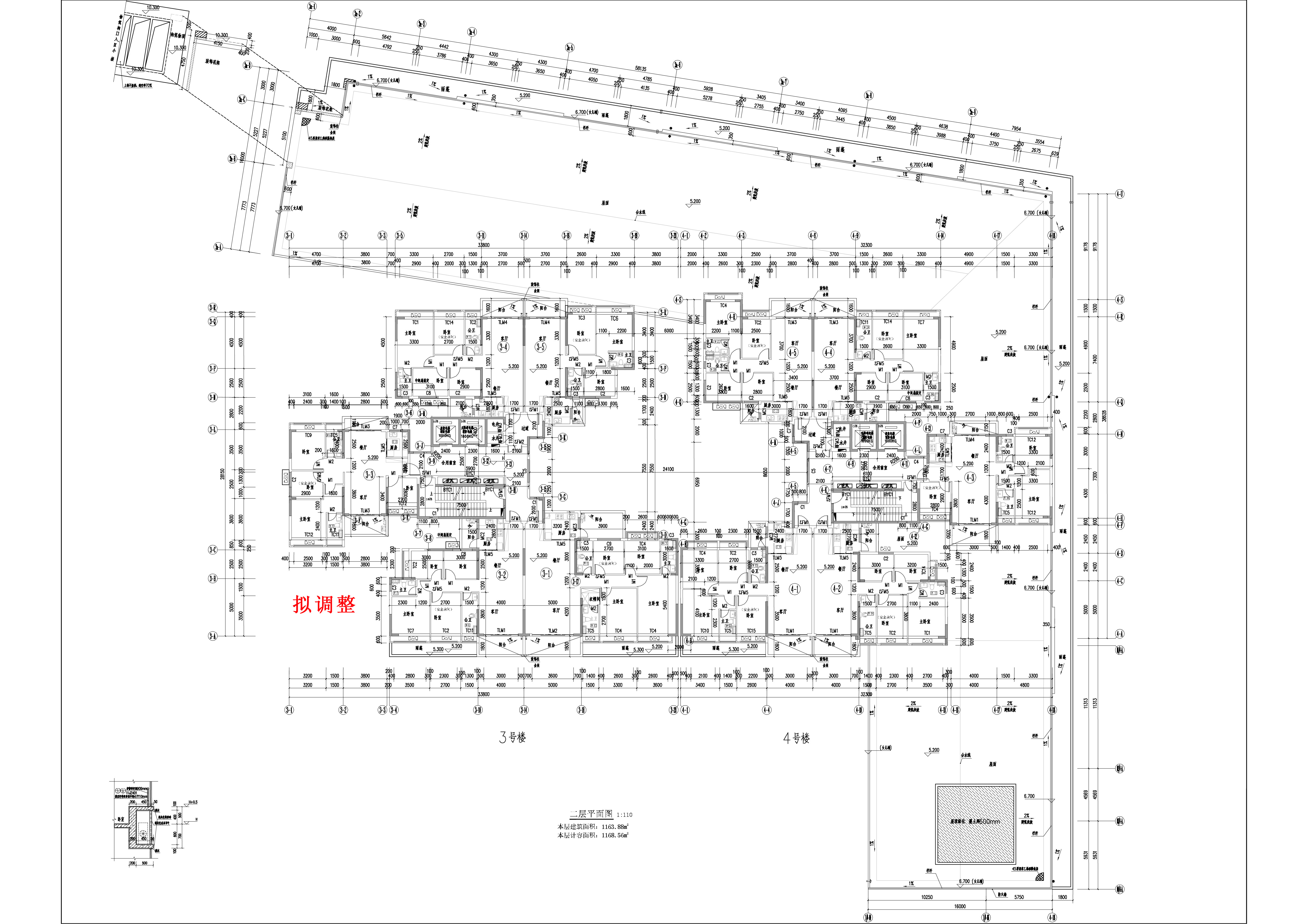 云帆懿景苑3#4#樓報建圖-二層-擬調整.jpg