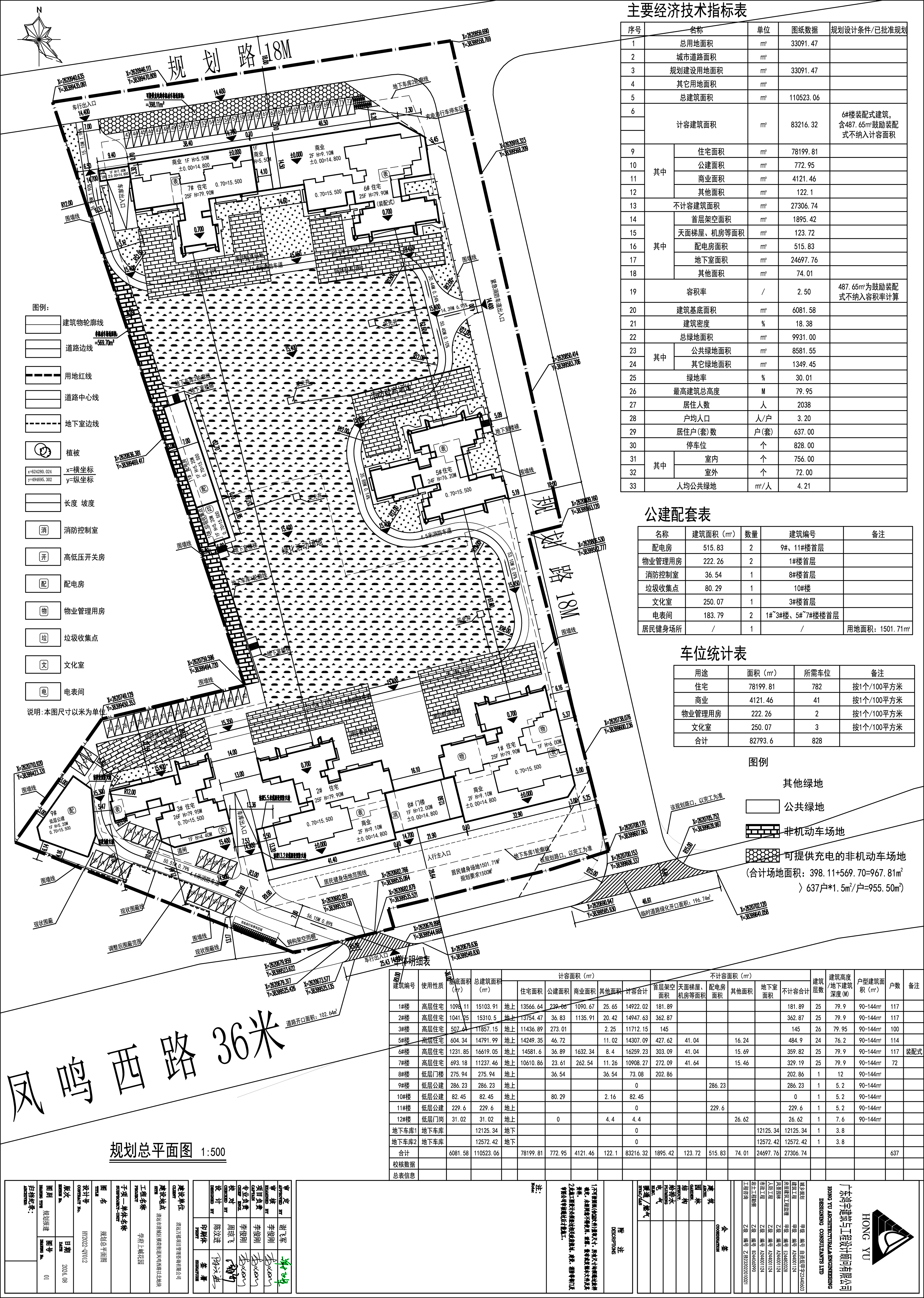 學(xué)府上峸花園 規(guī)劃總平面圖、豎向道路總平面圖、綠化總平面圖_8-27.jpg